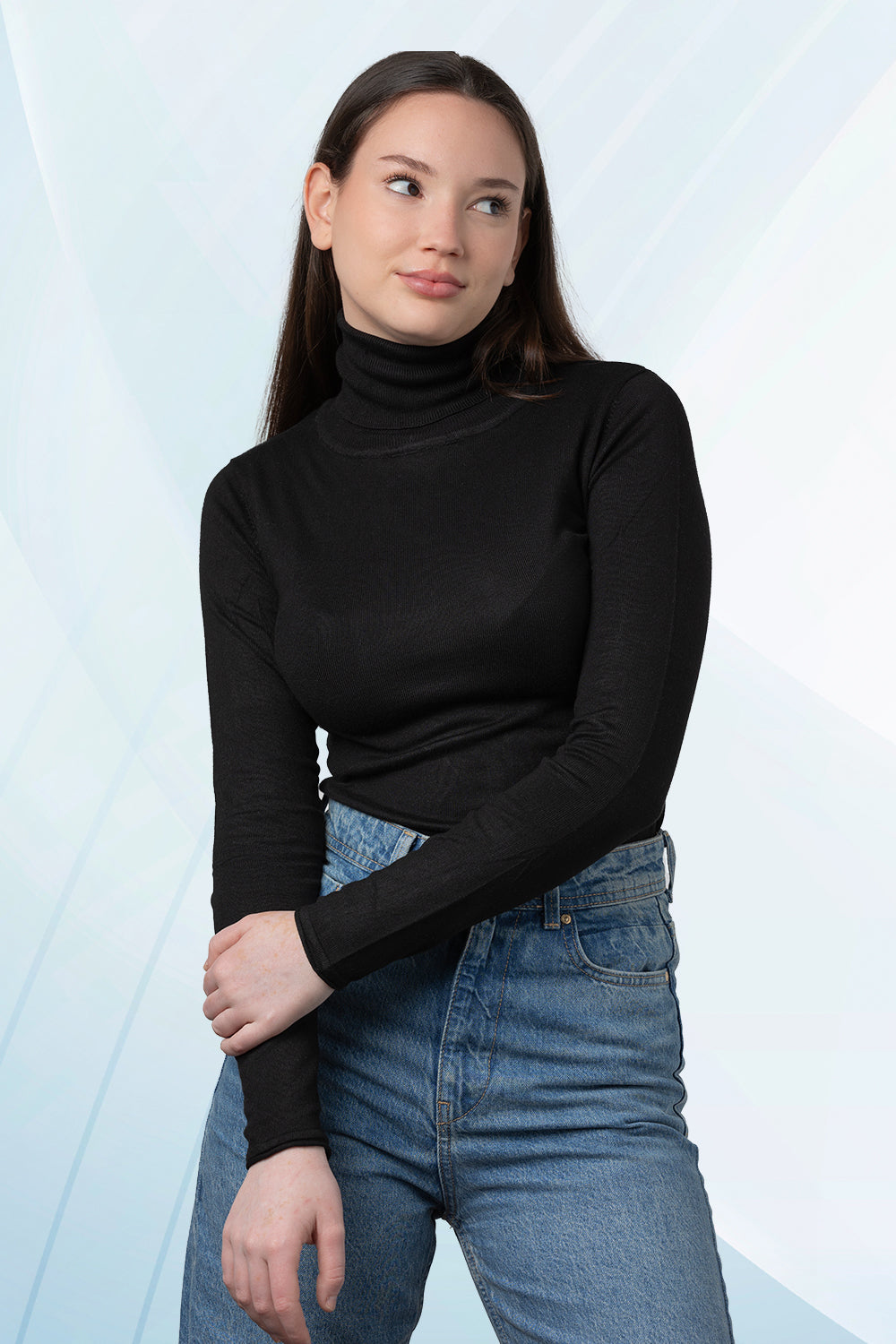 Black Turtleneck