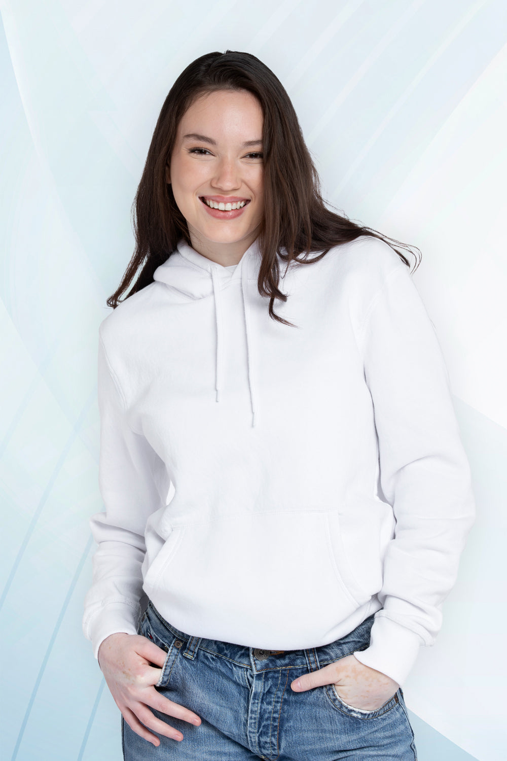 Women's White Hoodie